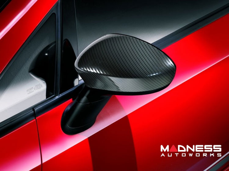 FIAT 500 Mirror Covers - Carbon Design - Mopar
